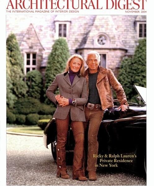 Architectural Digest Ralph Lauren Cover